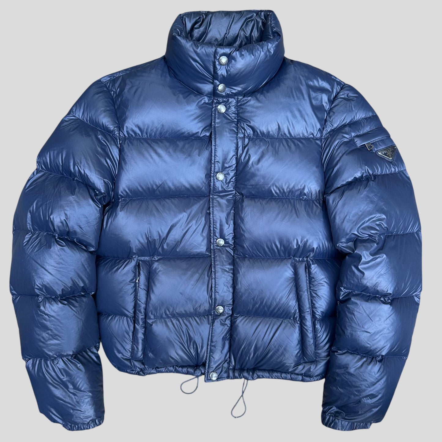 Prada Milano 2011 Thick Down Fill Nylon Gloss Puffer - IT46 (S)