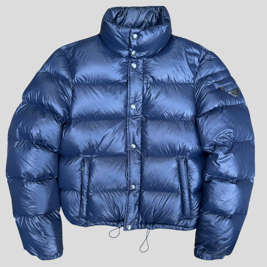 Prada Milano 2011 Thick Down Fill Nylon Gloss Puffer - IT46 (S)