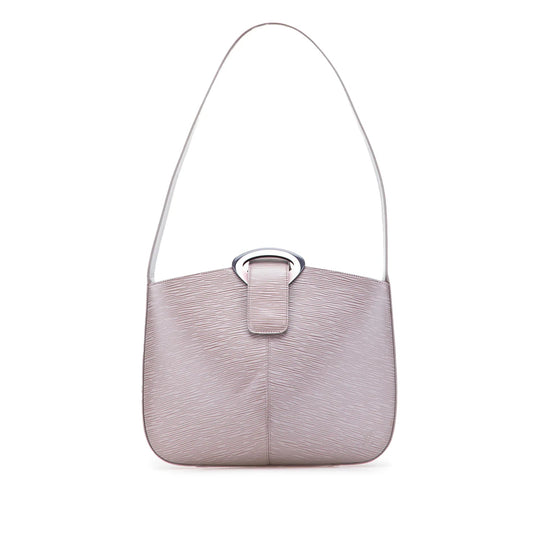 Purple Louis Vuitton Epi Reverie Shoulder Bag