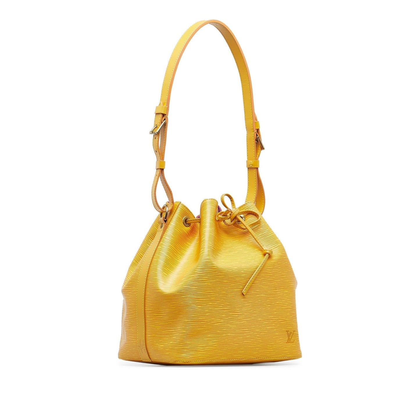 LOUIS VUITTON Epi Petit Noe Bucket Bag