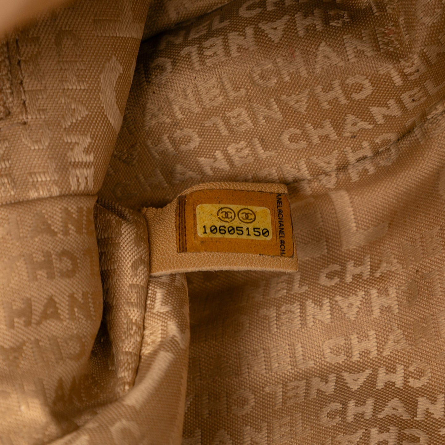 Tan Chanel Quilted Aged Calfskin   Ligne Messenger Flap Crossbody Bag
