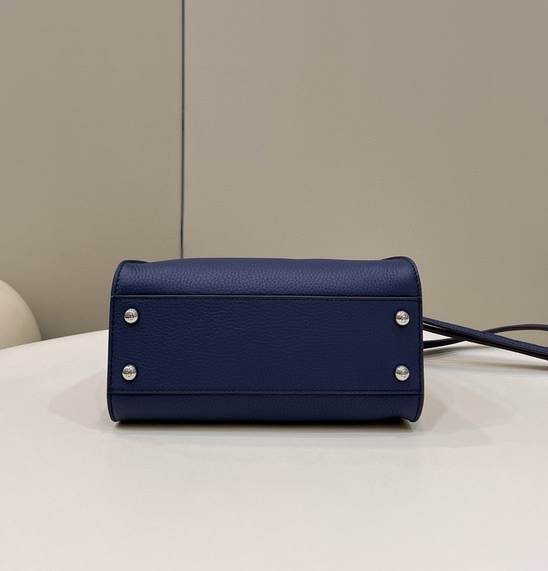 Top QualityTop Quality Peekaboo Small Dark Blue Bag For Woman 23cm/9in