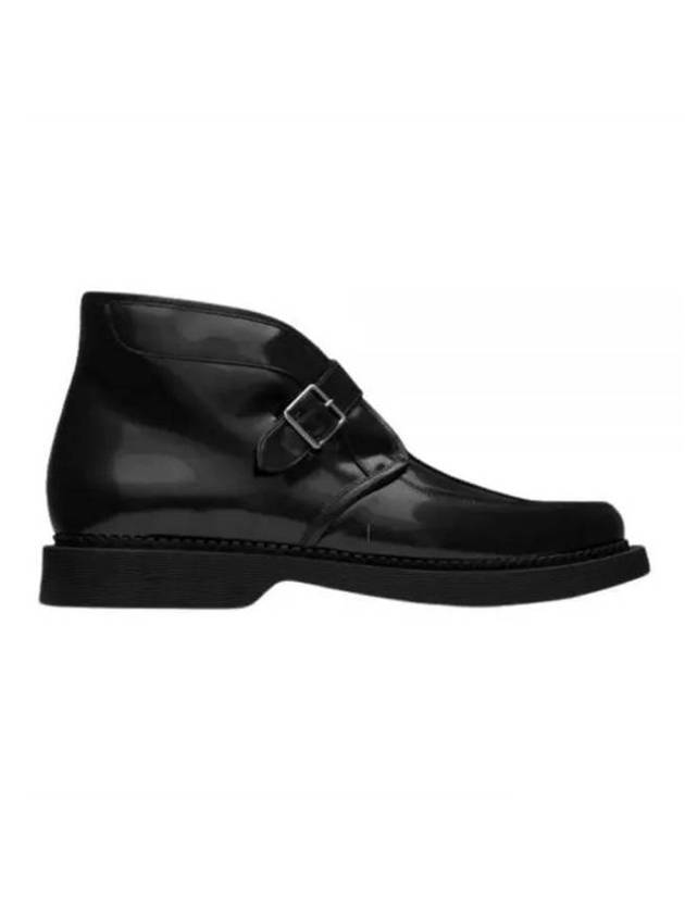 Luxury Saint Laurent Trending 2025 Teddy Monkstrap Black