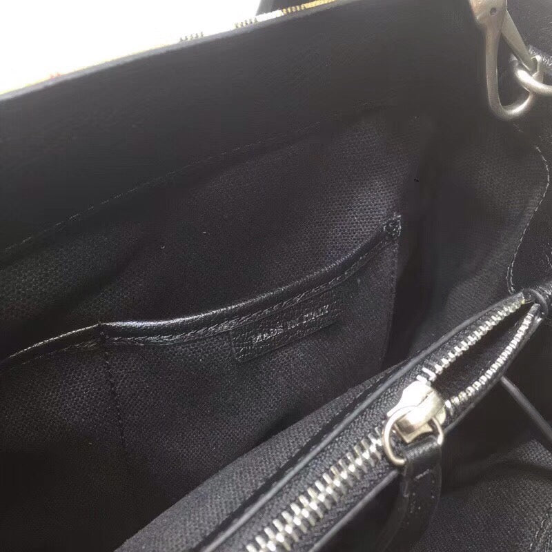 Top Quality Ho Check Derby Medium Banner Purse Tote Black For Women, Womenâs Bags 14in/35cm