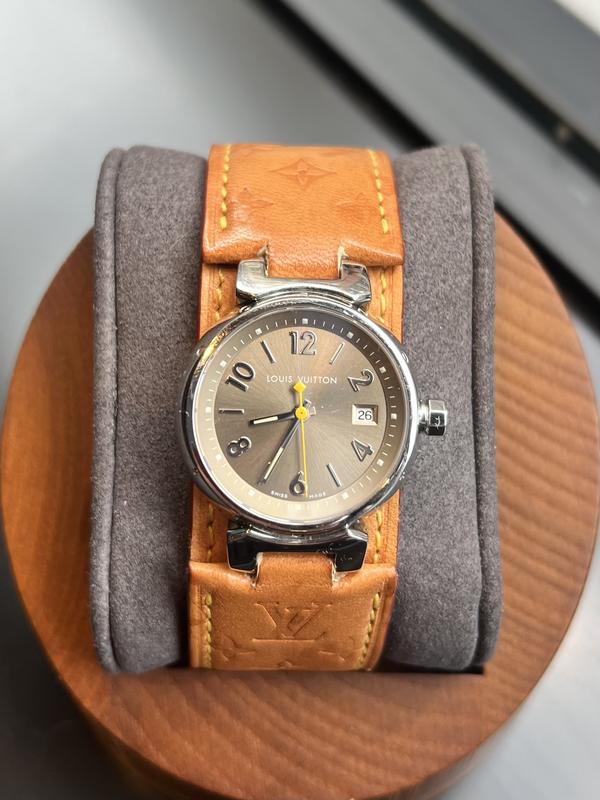 Louis Vuitton Stainless Steel 28mm Tambour Watch