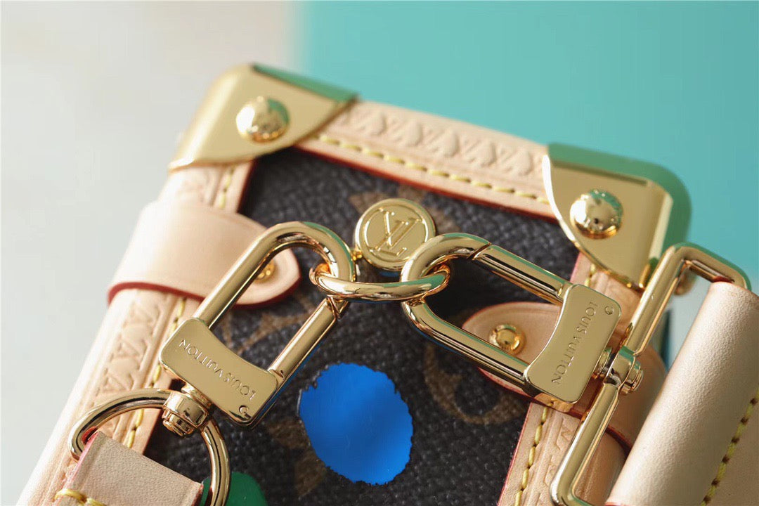 Top Quality Side Trunk PM Monogram Canvas For Women, Womens Bags, Shoulder And Crossbody Bags 8.3in/21cm Top Quality