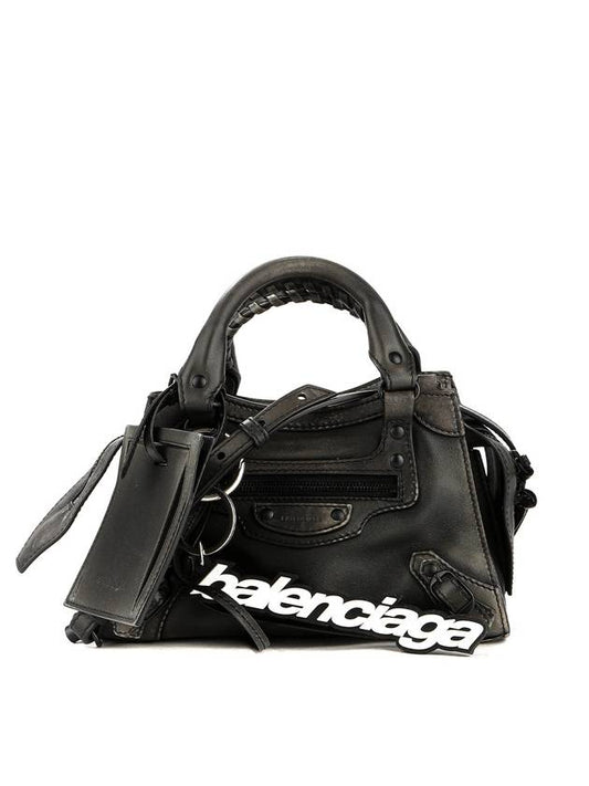 Luxury Balenciaga Trending 2025 Neo Classic Small Shoulder Bag Black