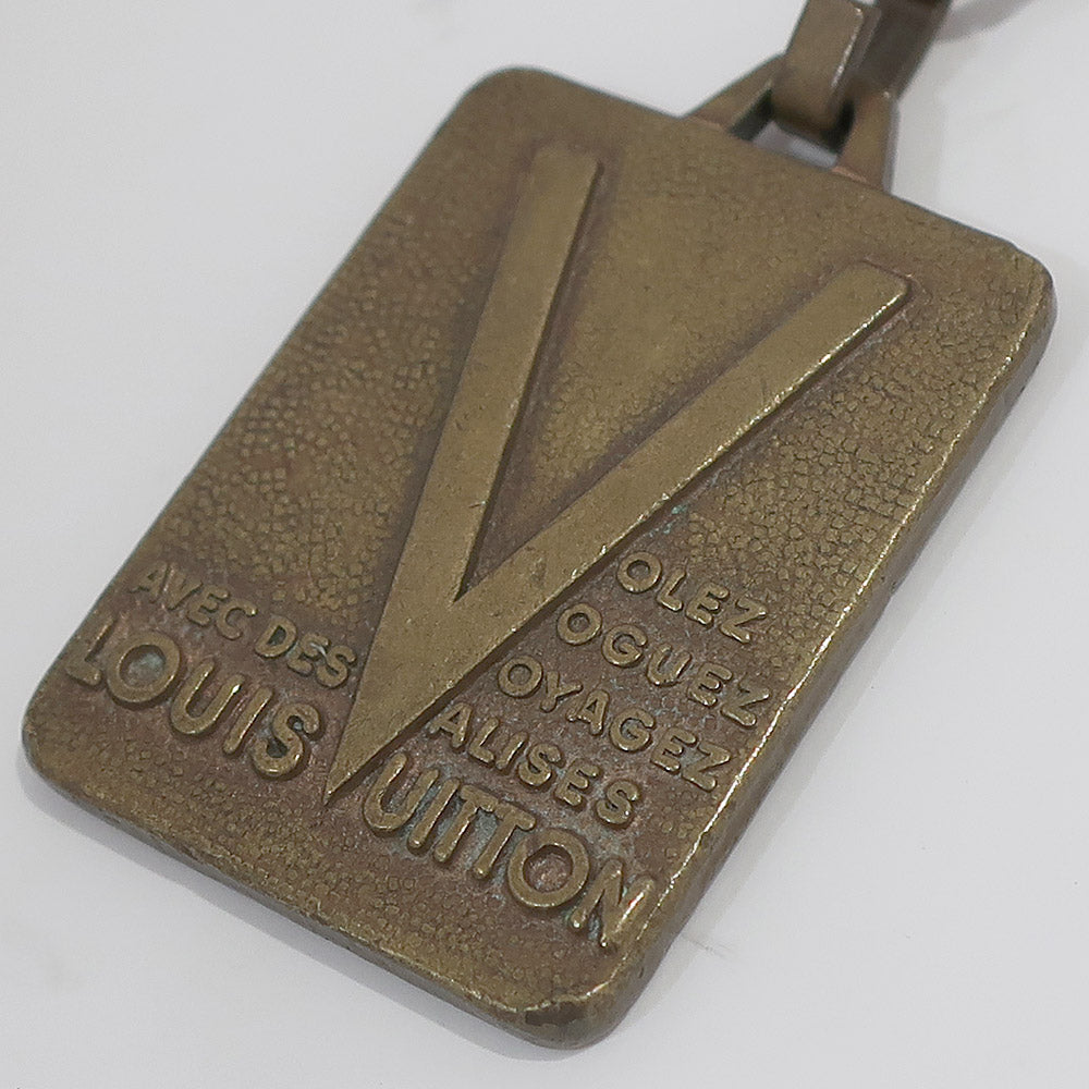 Louis Vuitton Key Her Martier MALLTIER DEPUIS 1854   LV logo Gold Mecca GP  Small s Collections Only
