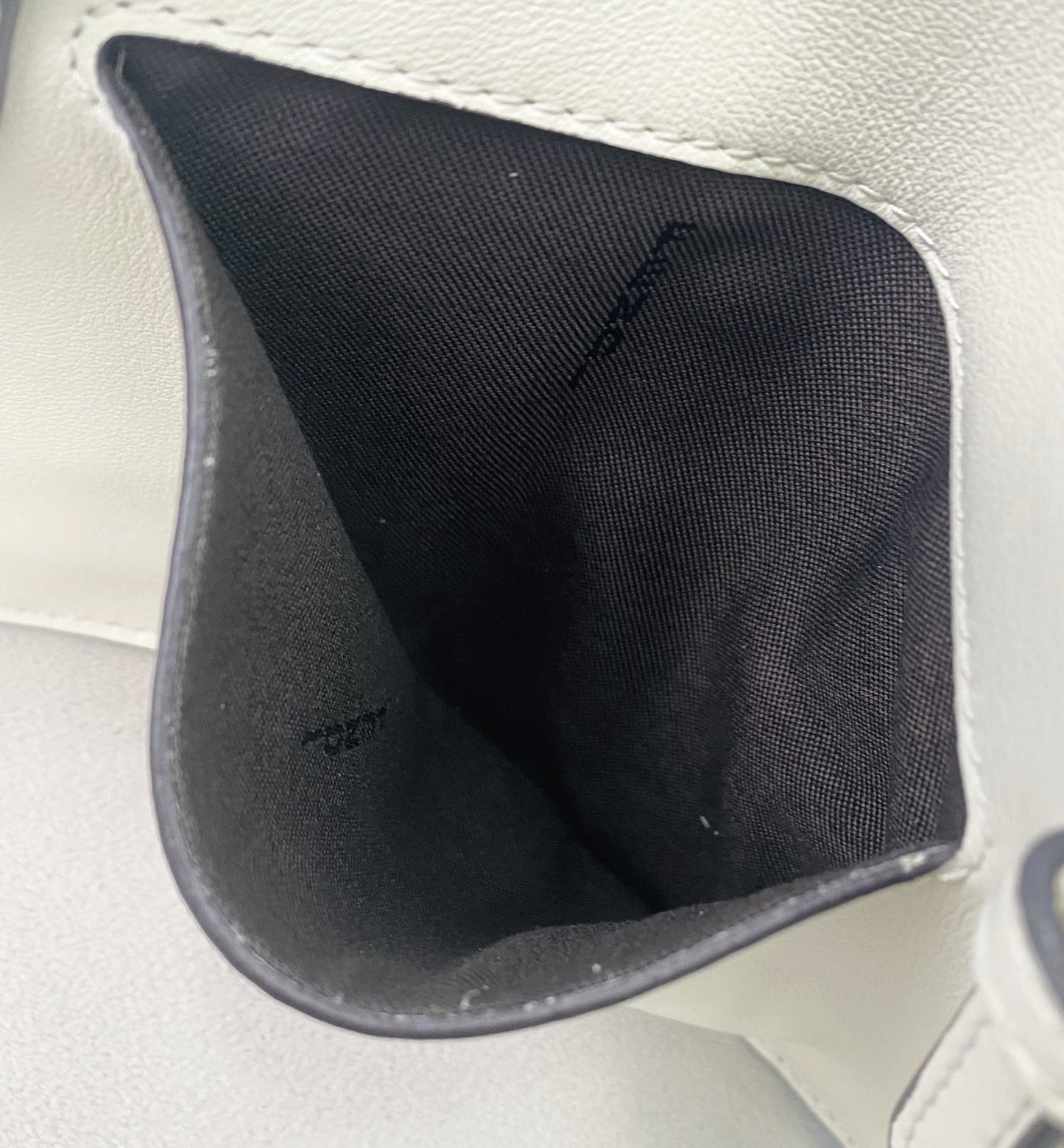 Top QualityTop Quality Bustine 2 Pockets Mini White Bag For Woman 16cm/6in