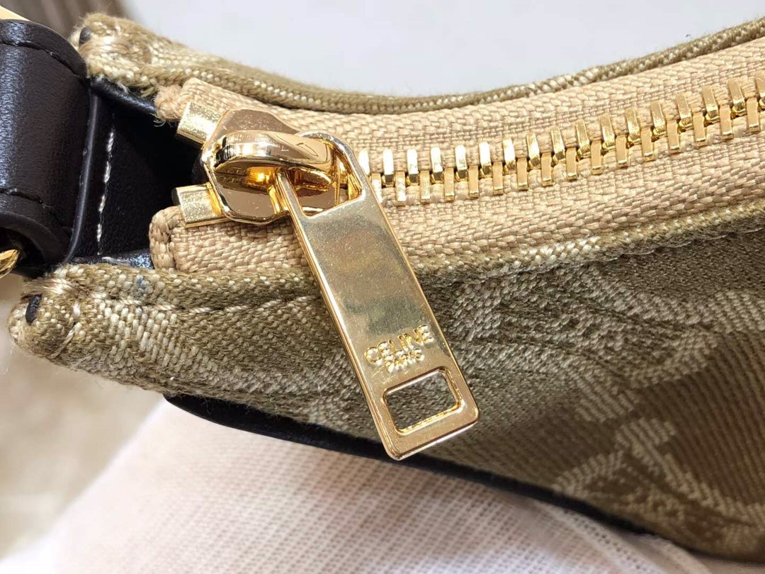 Top Quality Ava Bag In Triomphe Canvas XL Beige For Women 9in/23cm