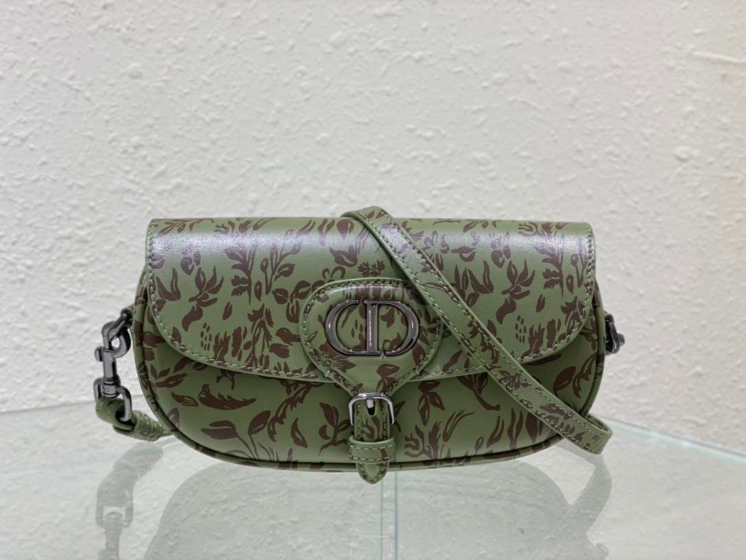 Top Quality Bobby East-West Bag Green, For Women, Womens Handbags 8.5in/21cm CD