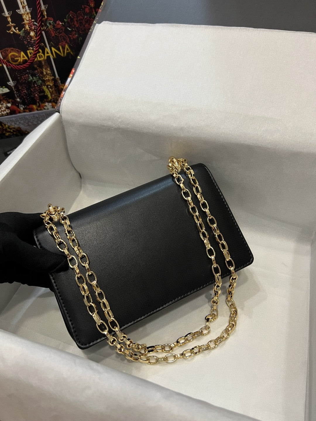 Top Quality Nappa Top Quality Girls Shoulder Bag Black For Women 8.3in/21cm Top Quality  Top Quality6498AZ80180999