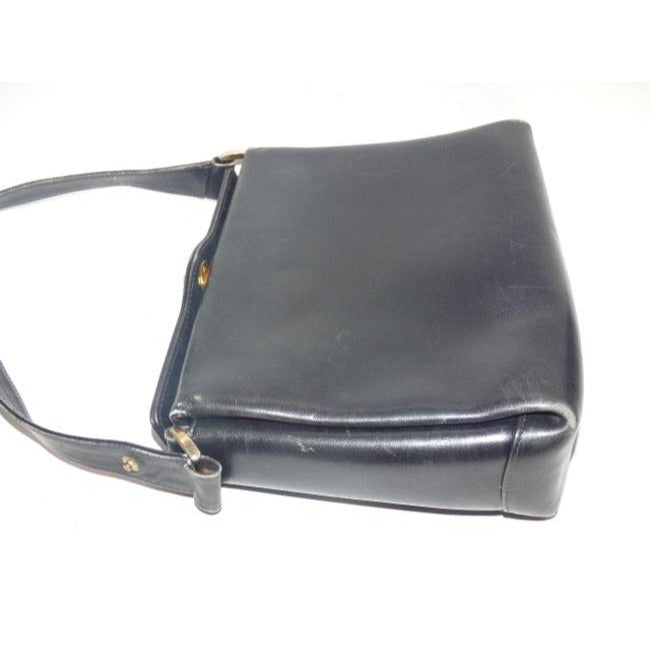 Gucci   Midnight Blue Leather Satchel