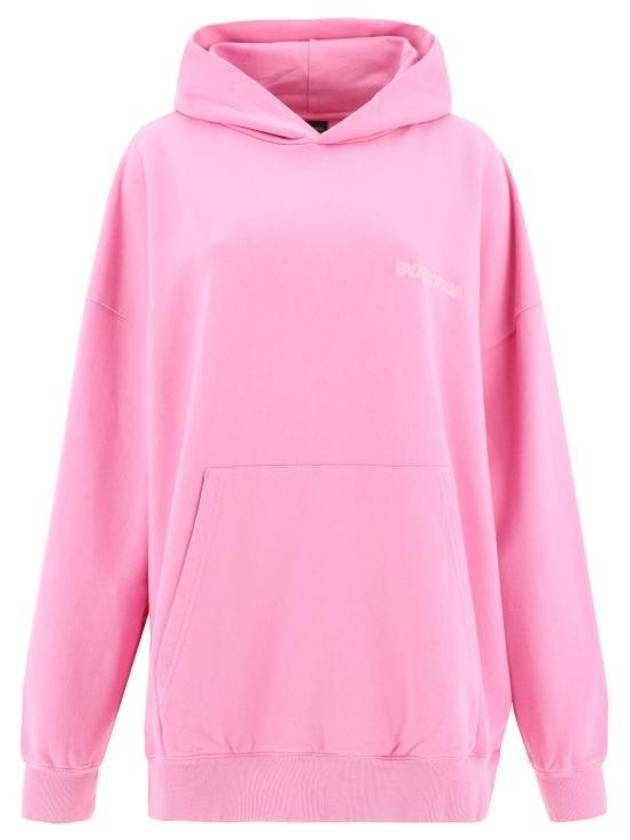 Luxury Balenciaga Trending 2025 Logo Print Hoodie Pink