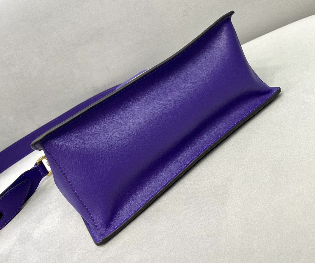 Top QualityTop Quality Kan U Small Blue Bag For Woman 25cm/9.5in