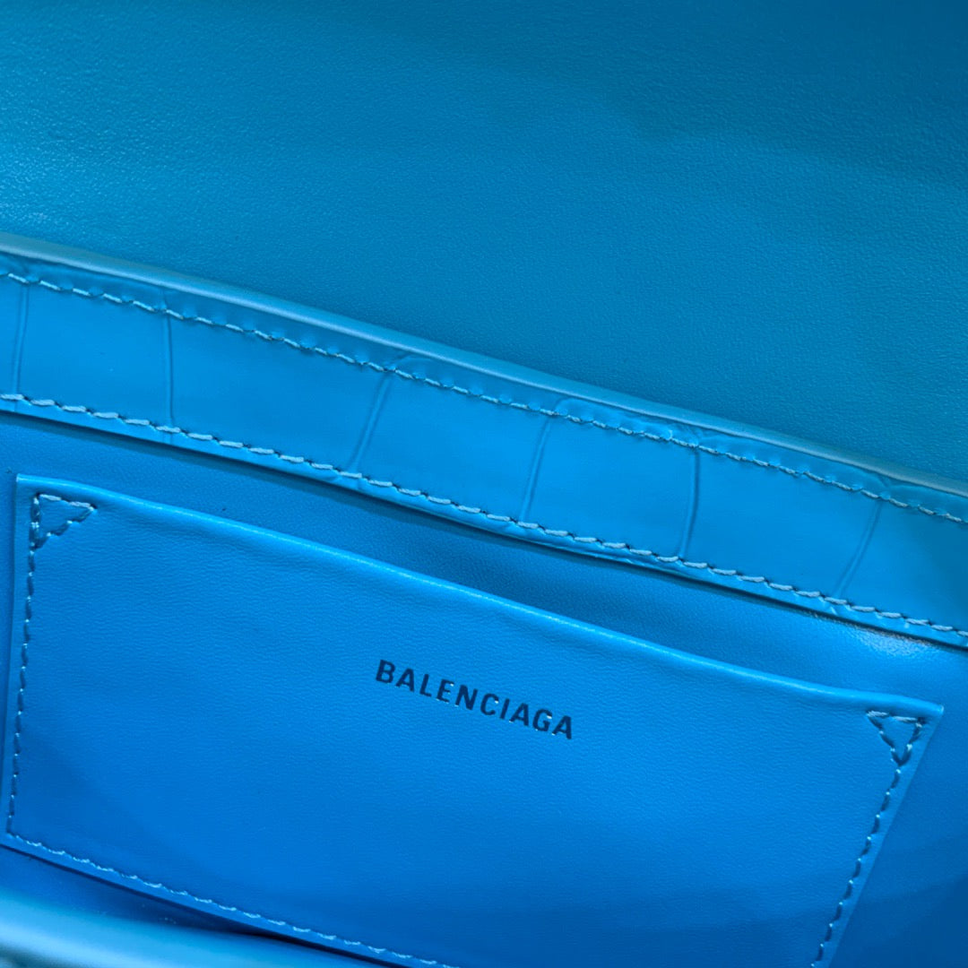 Top Quality XX Small Flap Bag Box Blue, For Women,  Bags 10.6in/27cm 6956452108Y4624