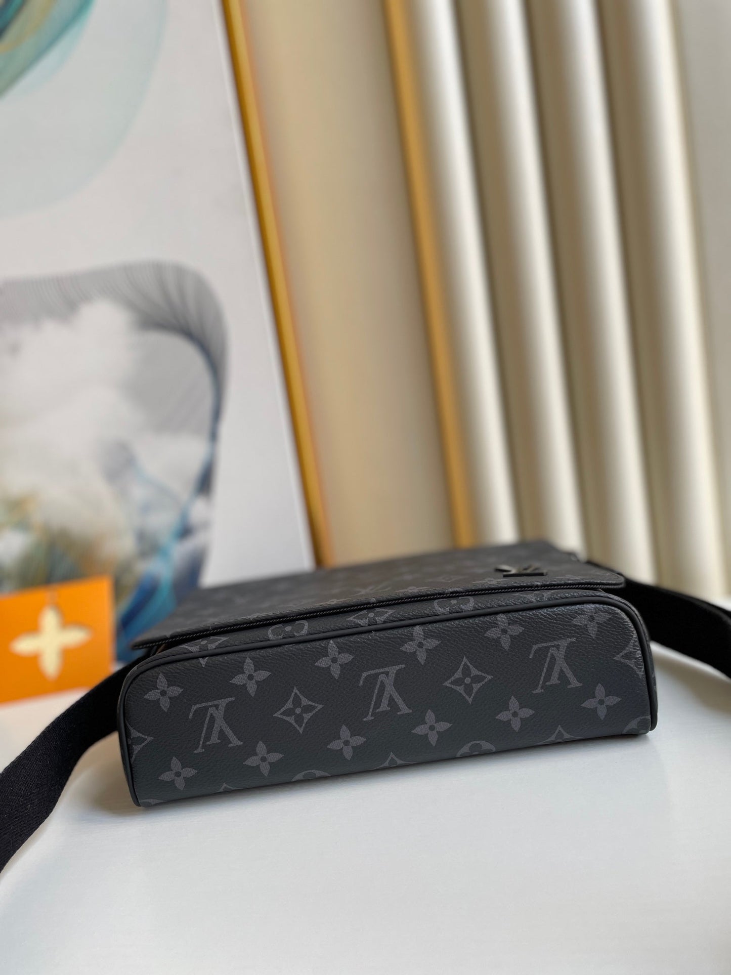 Top Quality Top Qualitystrict PM Monogram Eclipse Canvas For Men, Bags, Shoulder And Crossbody Bags 9.8in/25cm Top Quality M44000