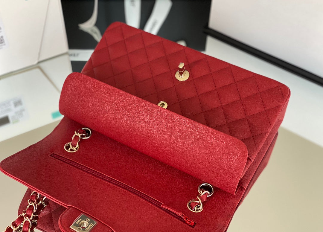 CHL Classic Handbag 26cm Red For Women A01112