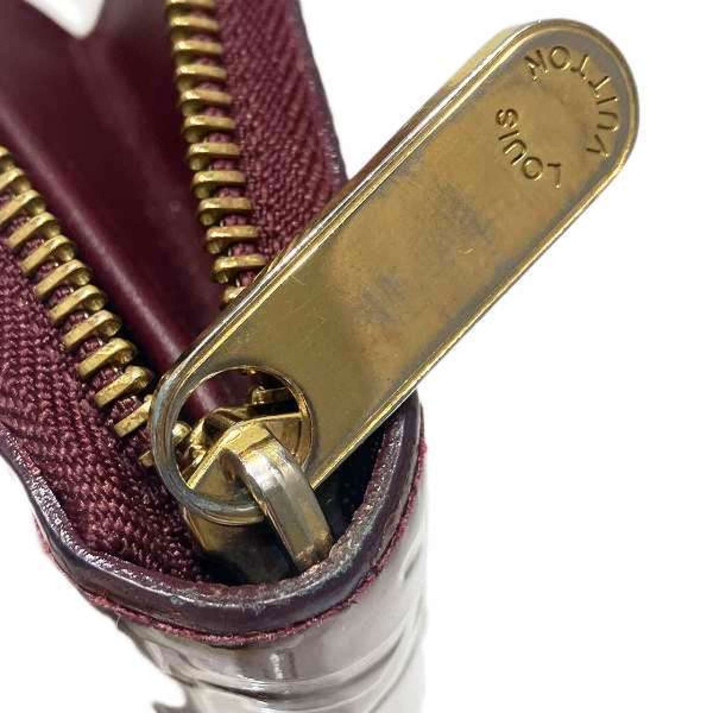 Louis Vuitton Amarante  Monogram Vernis Long Wallet (Bi-Fold)
