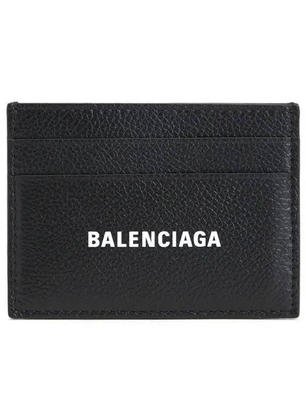 Luxury Balenciaga Trending 2025 Cash Card Holder Black