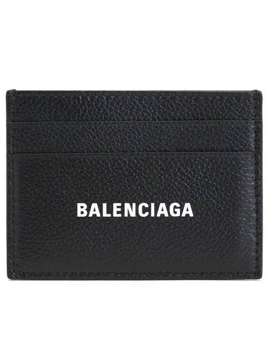 Luxury Balenciaga Trending 2025 Cash Card Holder Black