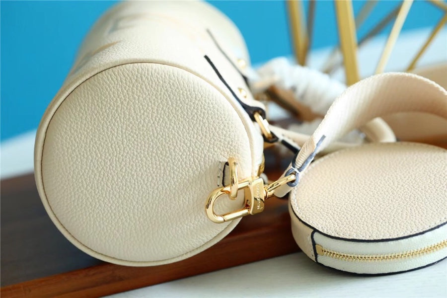 Top Quality Papillon BB Monogram Empreinte Beige For Women, Womens Bags, Shoulder And Crossbody Bags 7.9in/20cm Top Quality