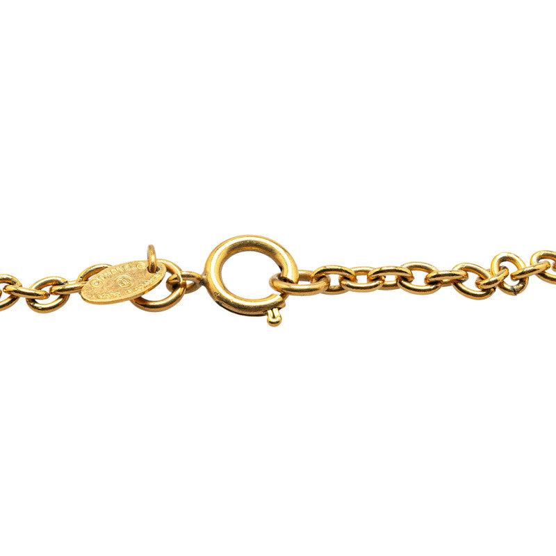 Chanel Coco Mark Matelasse Necklace