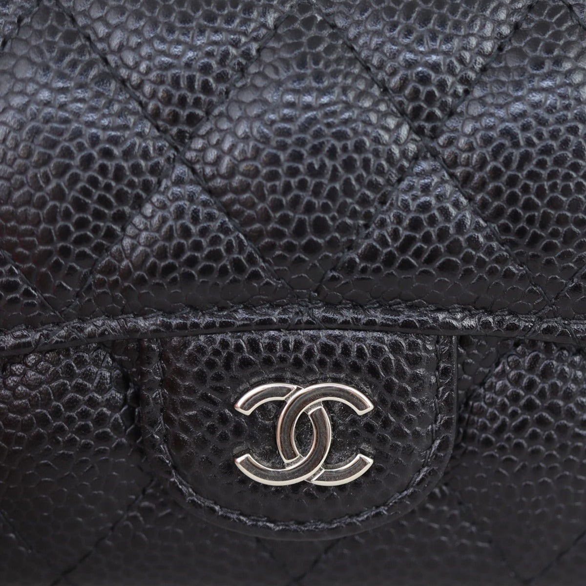 Chanel Classic Flap Card Holder  | Black SHW