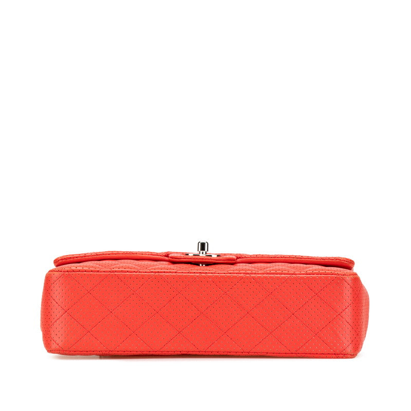 Chanel Matelasse25 Punching Coco Mark Lambskin Shoulder Bag