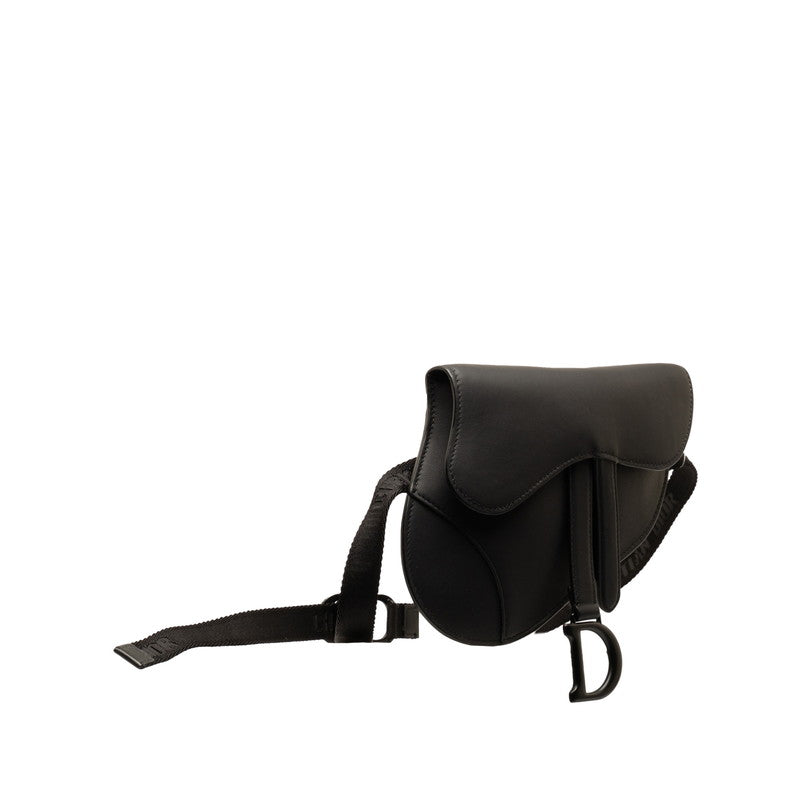 Dior Leather Saddle Belt Bag  Leather Shoulder Bag in Excellent condition
