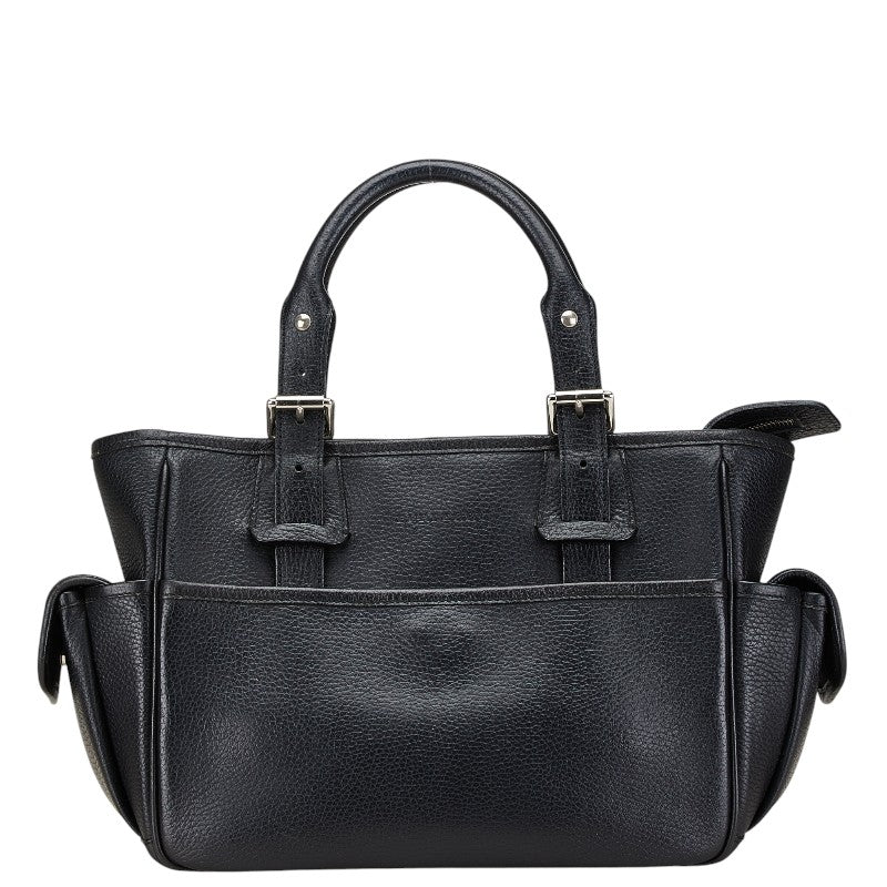 Burberry Nova Check Leather Handbag