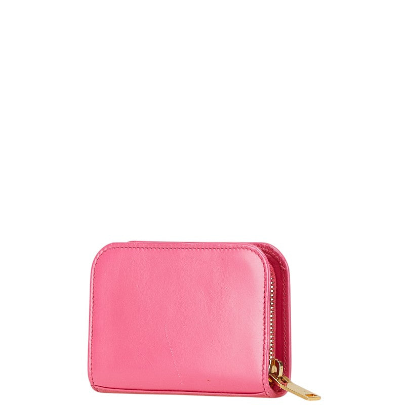 Saint Laurent 326598 Leather Coin Case