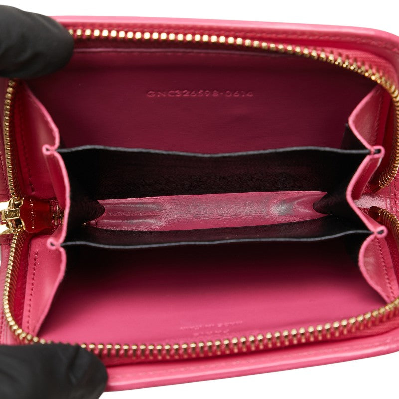 Saint Laurent 326598 Leather Coin Case