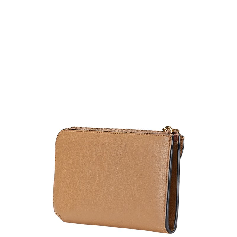 Burberry Leather Long Wallet