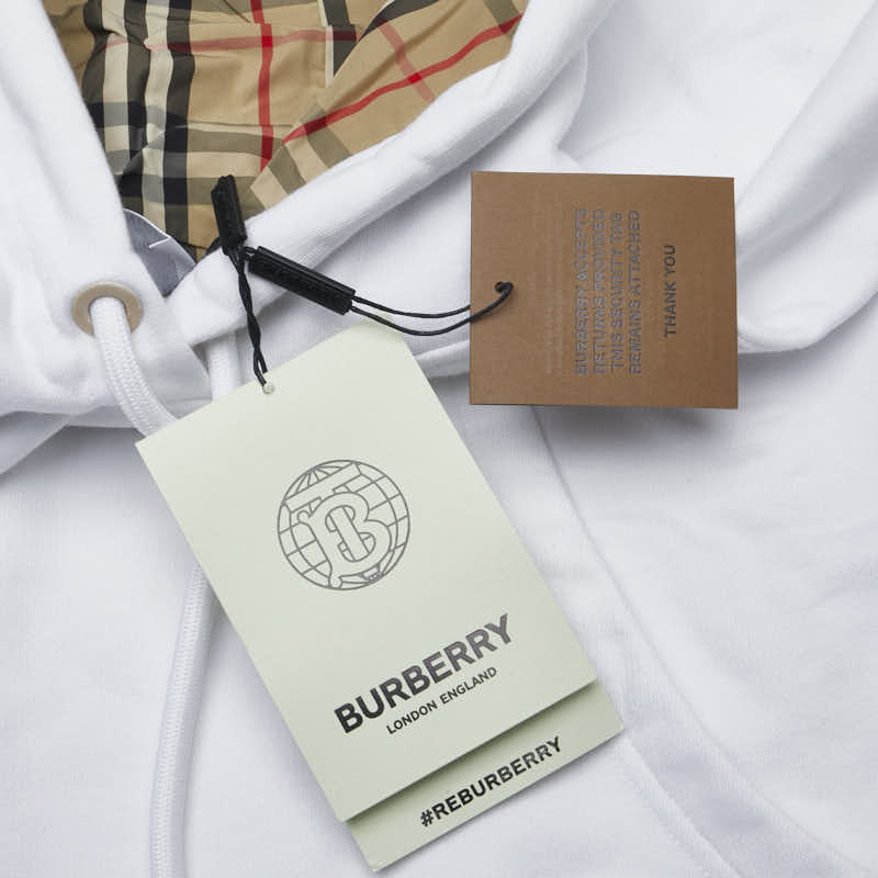 Burberry Nova Check Cotton Hoodie