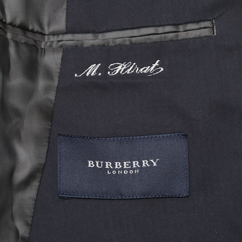 Burberry Single Tailored Cotton Polyester Jacket