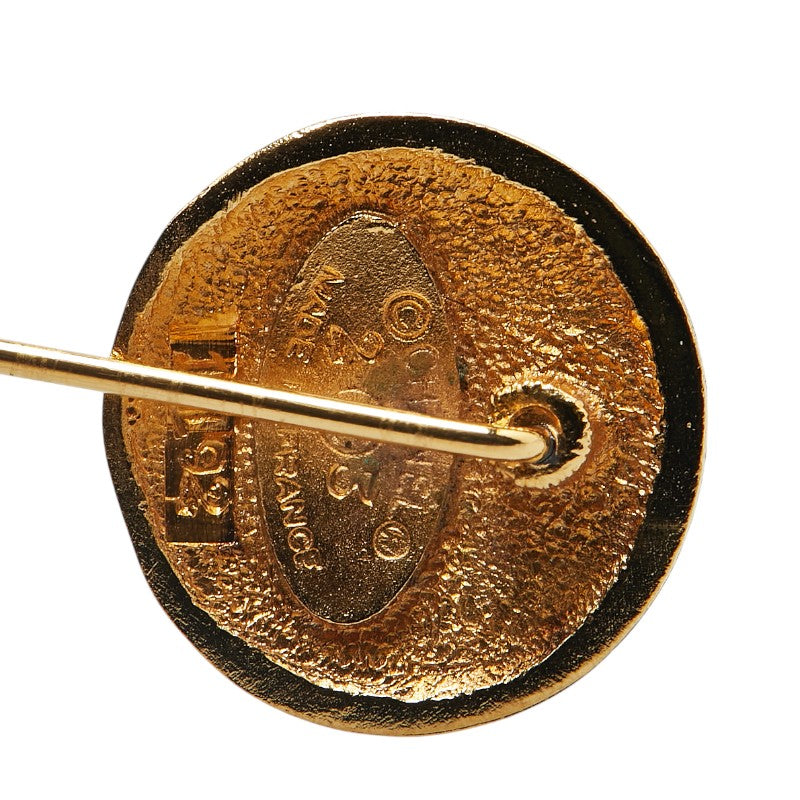Chanel Gold Plated   Brooch 23