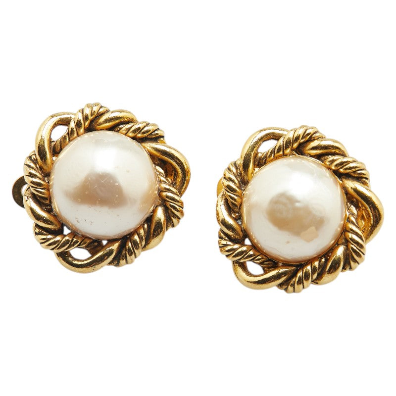 Chanel   Pearl Earrings
