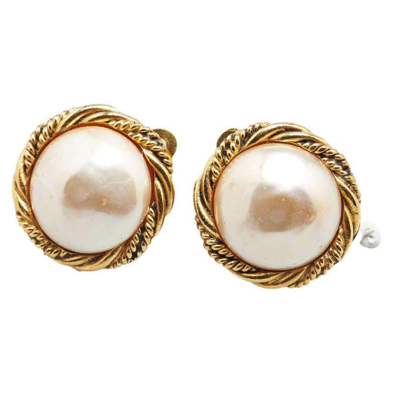 Chanel   Pearl Earrings