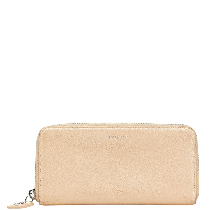 Saint Laurent Leather Long Wallet