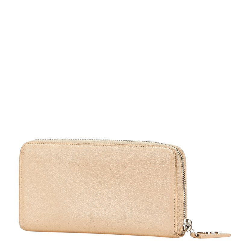 Saint Laurent Leather Long Wallet