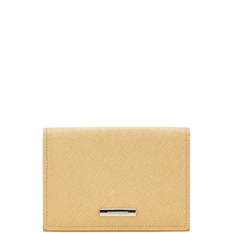Burberry Nova Check Leather Card Case