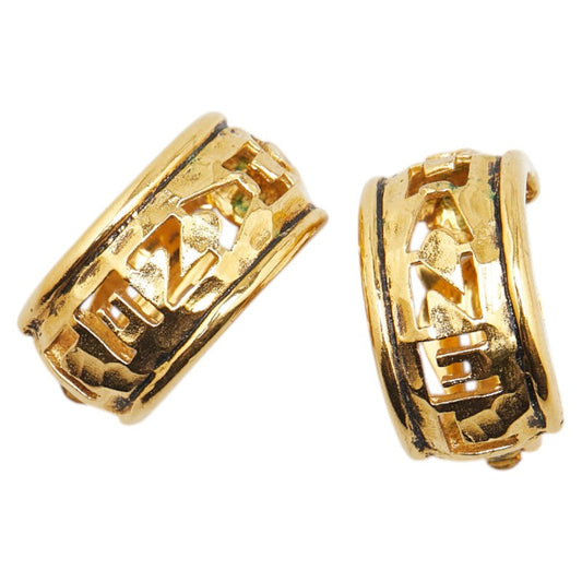 Chanel Logo Earrings