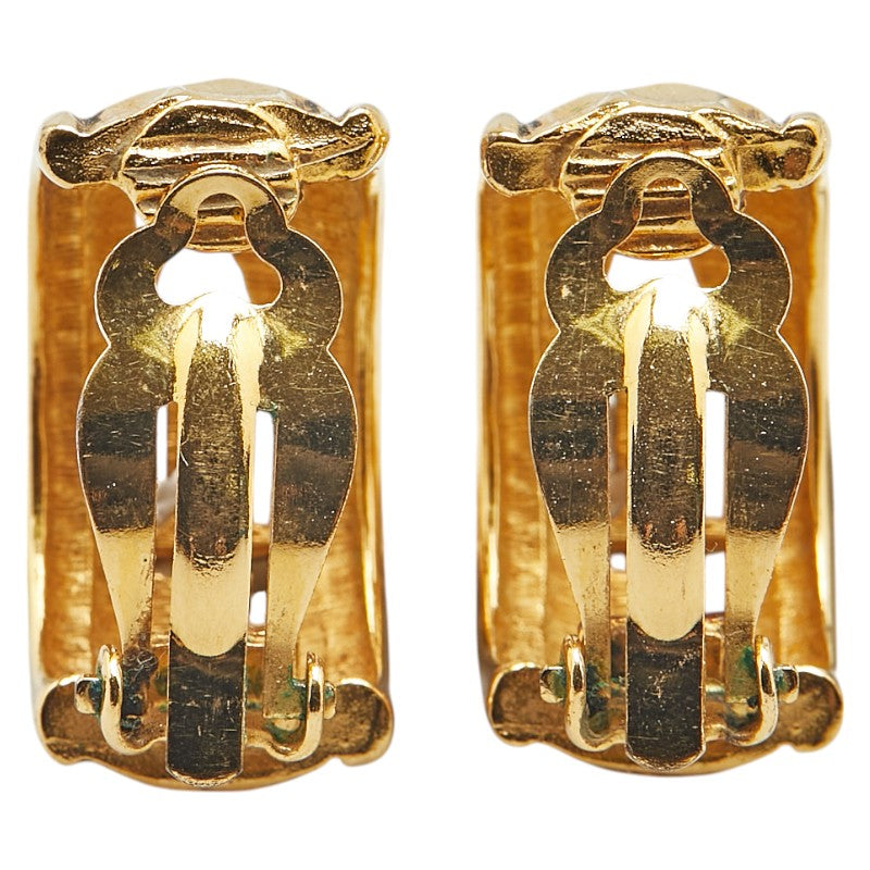 Chanel Logo Earrings