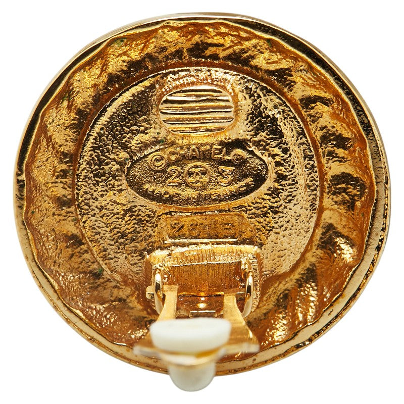 Chanel   Round Earrings
