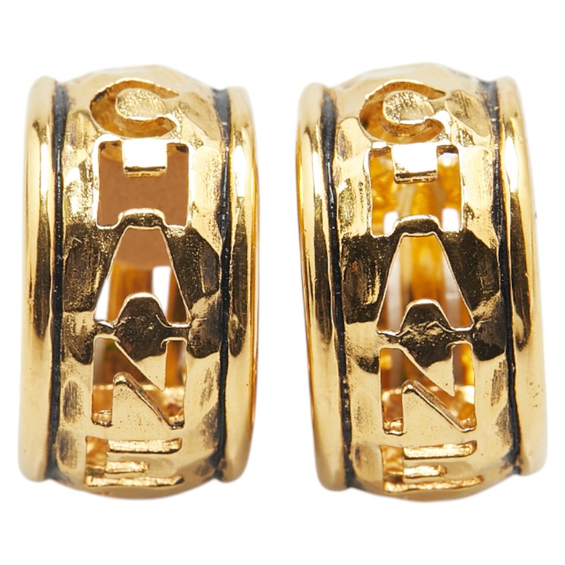 Chanel Logo Earrings