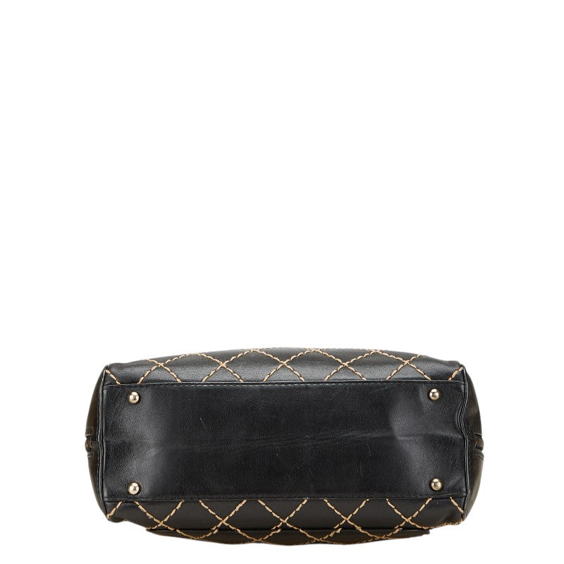 Chanel Wild Stitch Lambskin Handbag
