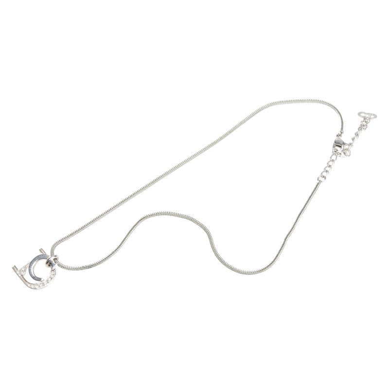 Dior Rhinestone Metal Necklace