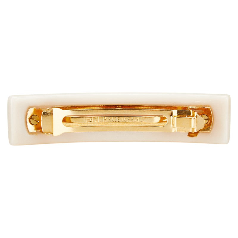 Chanel Coco Mark Pearl Barrette
