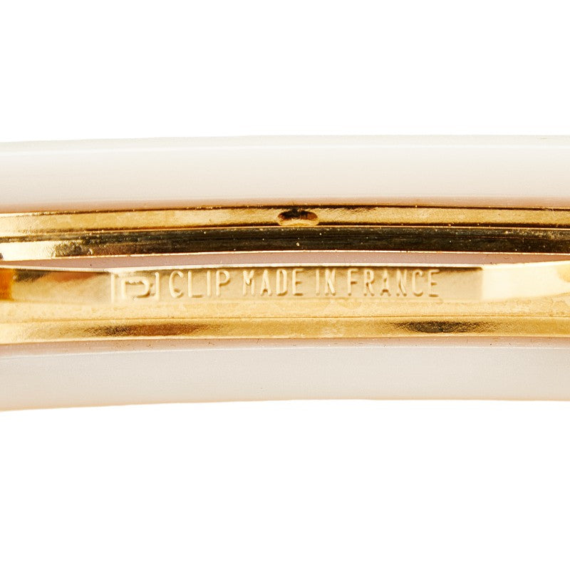 Chanel Coco Mark Pearl Barrette